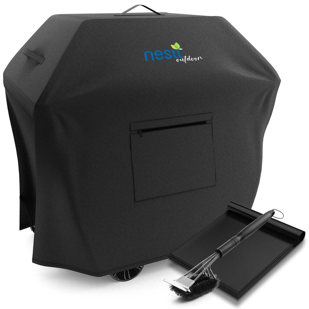 Empyrean Heavy Duty Waterproof Barbeque 600D Gas Grill Cover - BBQ Cover, UV & Fade Resistant