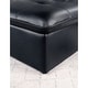 preview thumbnail 7 of 11, Kathleen Contemporary Faux Leather Tufted Adjustable Accent Chair by Porch & Den