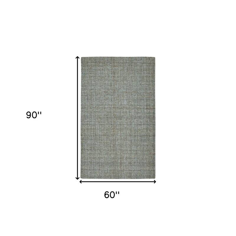 HomeRoots Abstract Transitional Rectangle Area Rug