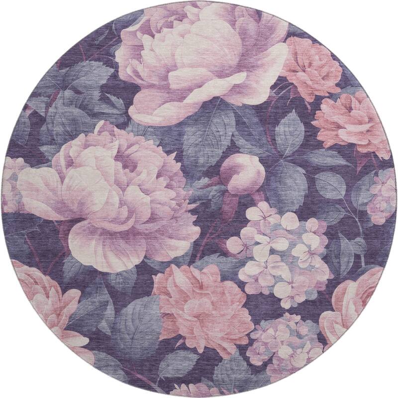 Premium Washable Super Soft Floral Mayfield Rug