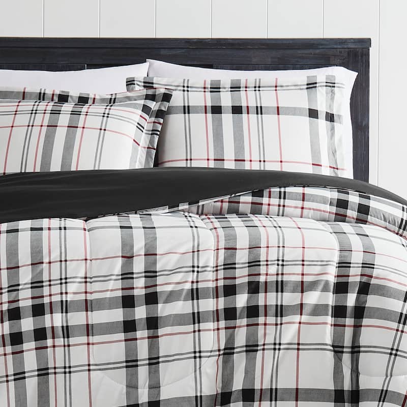 London Fog Charlotte Plaid Comforter Set