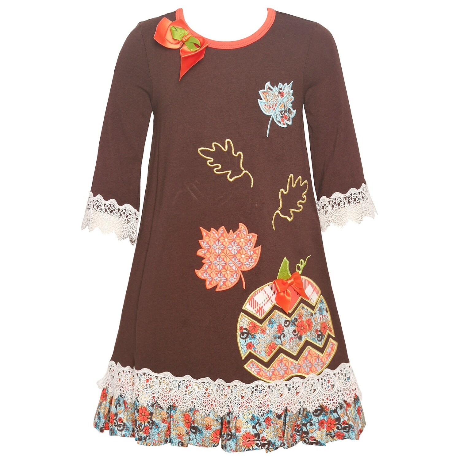 bonnie jean pumpkin dress