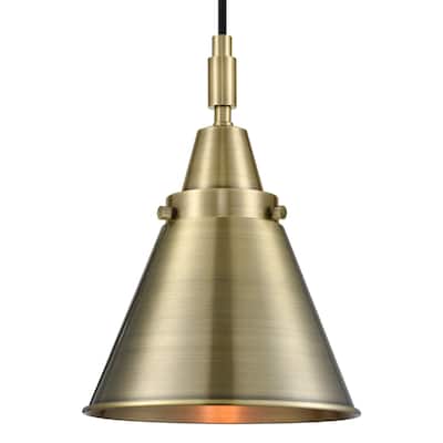 Innovations Lighting 447-1P-M13-AB Appalachian 8" Wide Mini Pendant