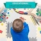 preview thumbnail 58 of 58, ProsourceFit Kids Solid Floor Play Mat 3/8-in