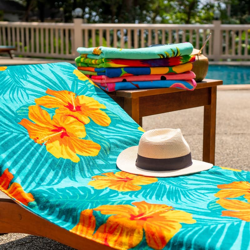Arkwright Cotton Printed Novelty Beach Towel - 30x60 Inches