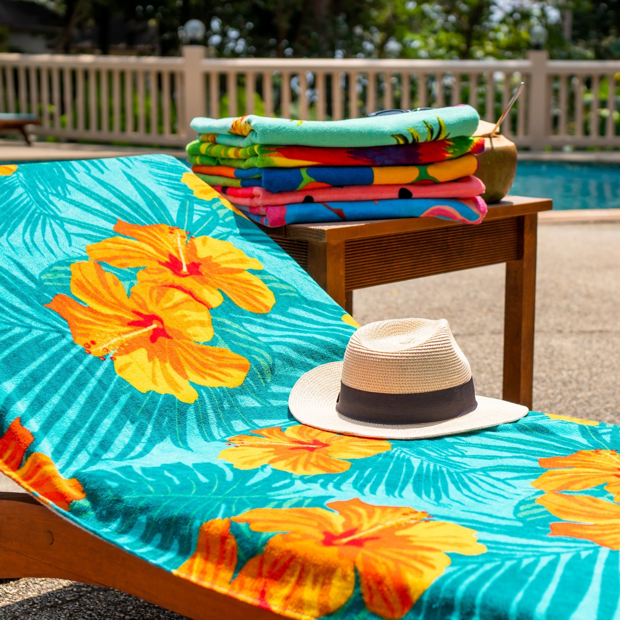 Arkwright Cotton Printed Novelty Beach Towel - 30x60 Inches