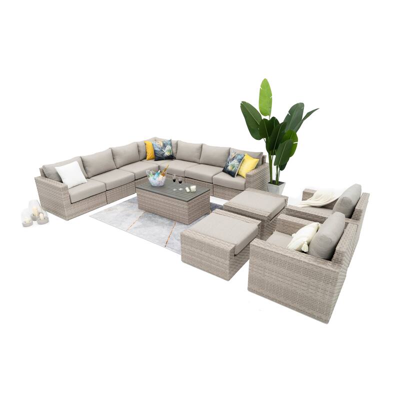 Avalon Bay 12-piece Deep Seating Set