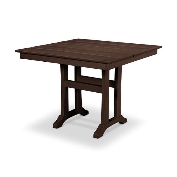 Trex Outdoor Furniture Farmhouse Trestle 37" Dining Table