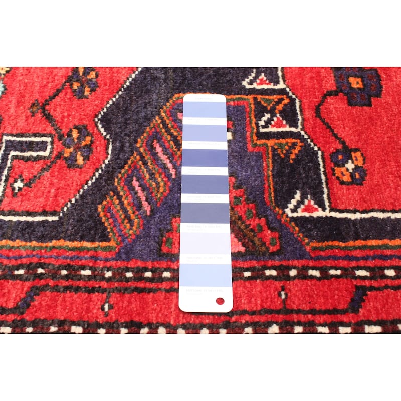 ECARPETGALLERY Hand-knotted Konya Anatolian Blue Wool Rug - 3'8 x 7'0