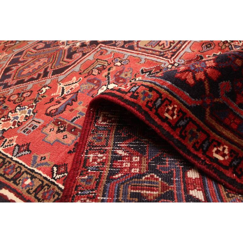 ECARPETGALLERY Hand-knotted Sarabi Red Wool Rug - 8'5 x 10'10