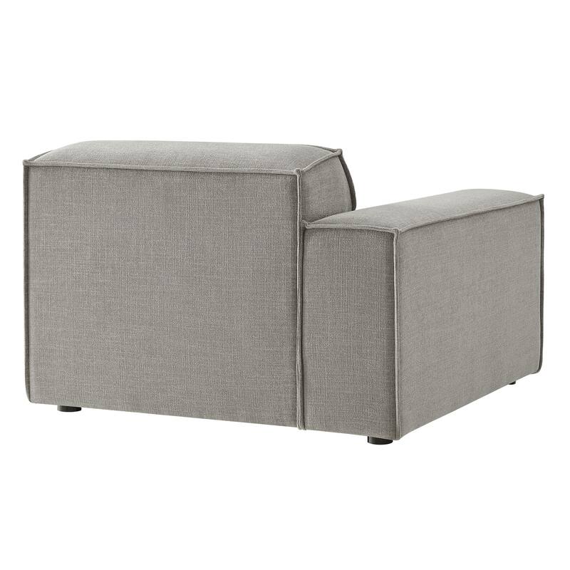 Restore Performance Fabric Upholstered Left-Facing Modular Lounge Chair