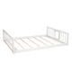 preview thumbnail 24 of 38, Full Over Full Over Full Triple Bed Convertible into 2 Full Size Platform Beds and 1 Floor Bed, Bed Frame with Slide and Ladder
