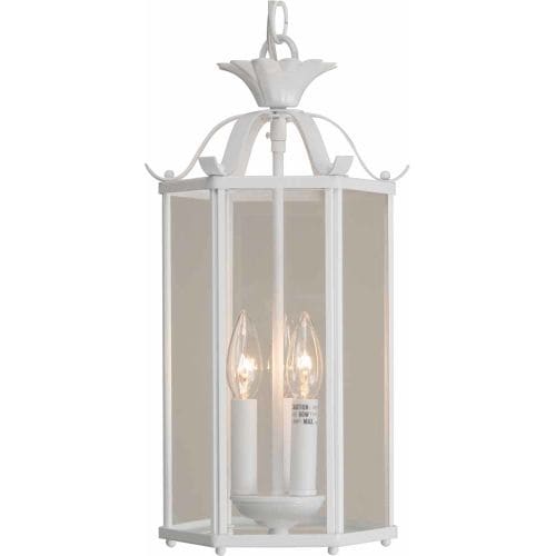 Volume Lighting V5093 3 Light Foyer 16.25" Height Pendant with Clear Glass Speci