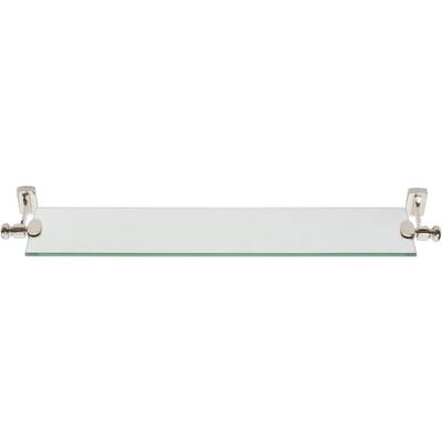 Atlas Homewares Legacy 26-3/4" Glass Bathroom Shelf