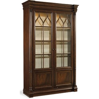 Shop Hooker Furniture 5381 75906 52 Wide Mahogany Wood Display