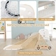 preview thumbnail 7 of 16, Gymax 5 in 1 Convertible Toddler Slide Set w/ Stool Book Rack for Boys