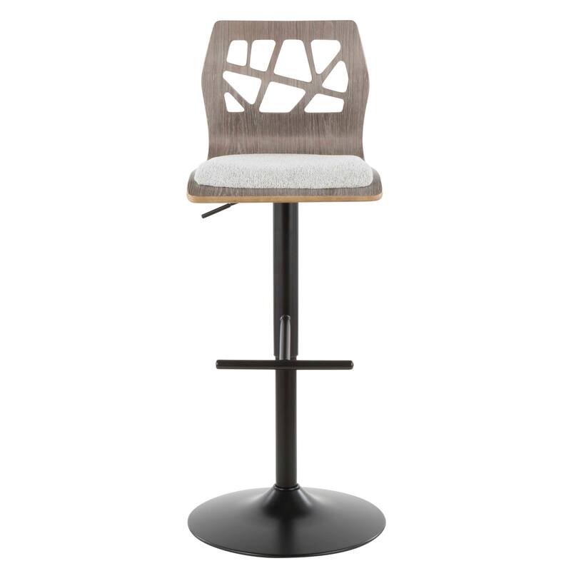 Carson Carrington Sala Adjustable Bar Stool with Straight T Footrest (Set of 3)