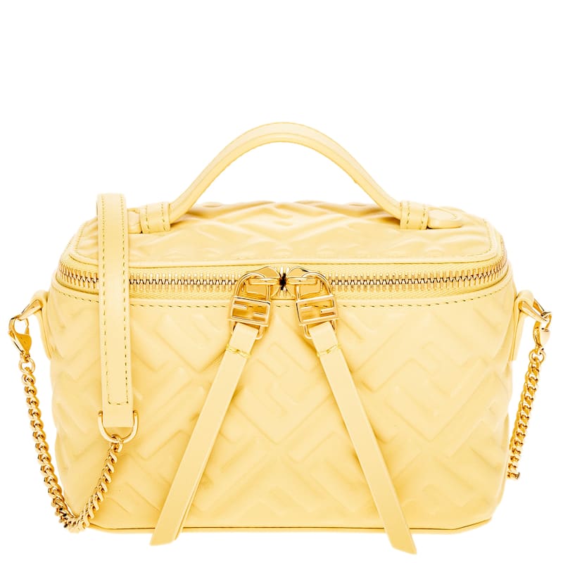 Fendi Vanity Mini Bag - Yellow