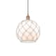 Option Antique Copper / White Glass / White Rope