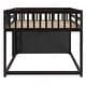 preview thumbnail 12 of 48, Solid Full over Full Bunk Bed Kids Bed with Drawers and Shelves