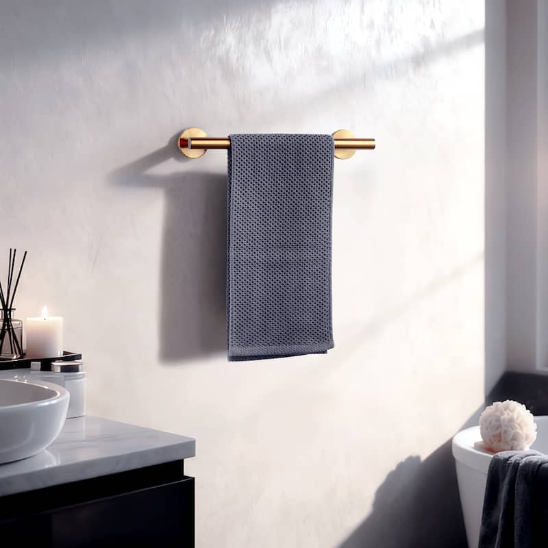 WOWOW Mutiple Length Wall Mounted Stainless Steel Towel Bar