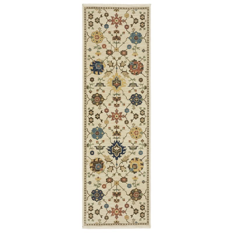 HomeRootsOriental Traditional Runner Area Rug
