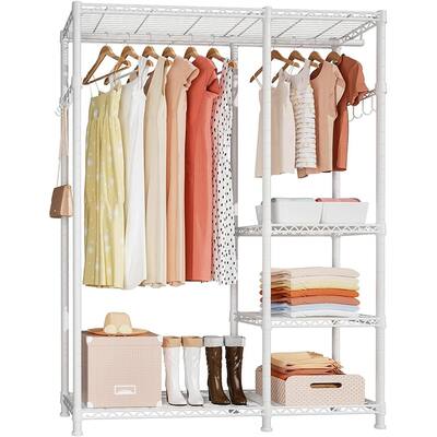 Portable Closets, 4 Tiers Adjustable Garment Rack
