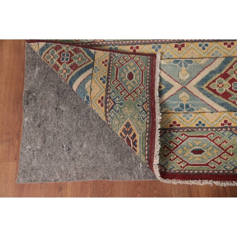 Kazak Oriental Large Area Rug Handmade Wool Carpet - 9'5" x 14'7"