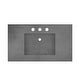 preview thumbnail 19 of 56, Palomar 36-inch NativeStone Bathroom Sink