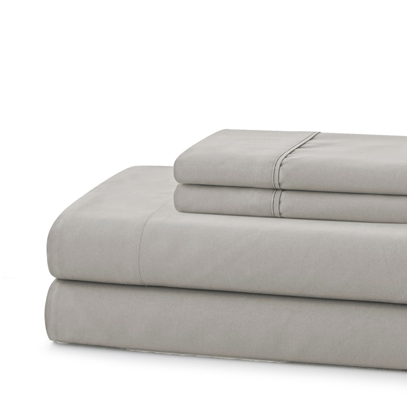 Sweet Home Collection Combed Cotton Percale Sheet Set Made in Egypt 400 TC