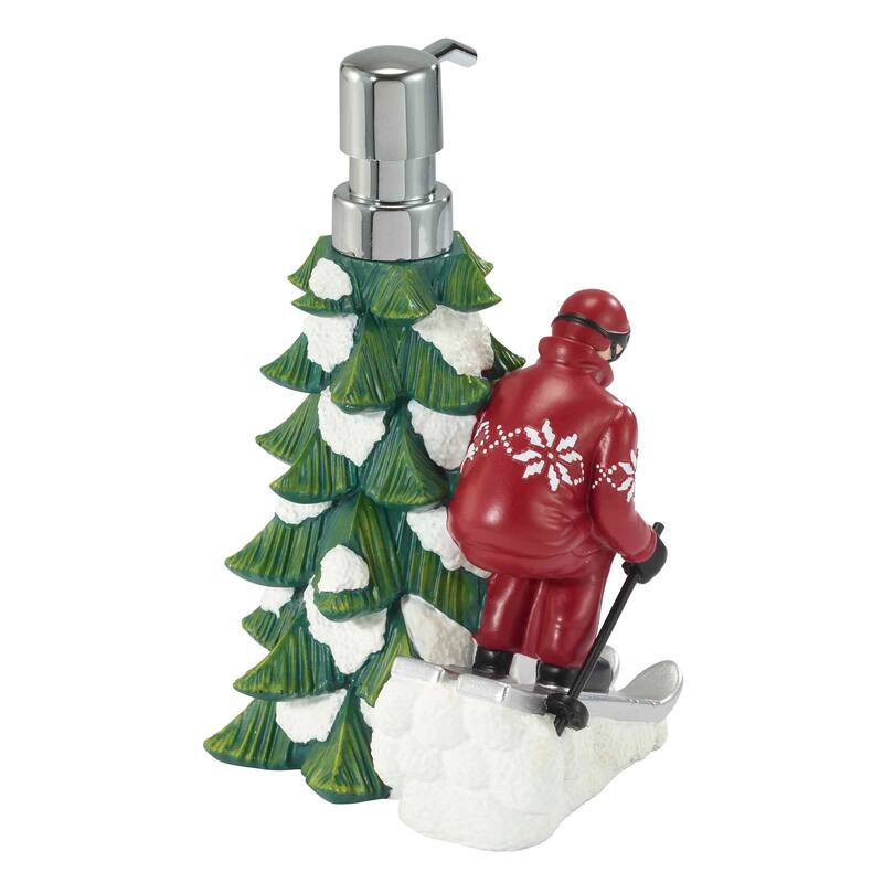 Izod Alpine Lotion Dispenser - Red/Green - Lotion Dispenser