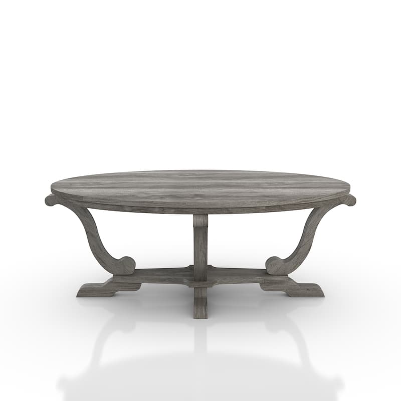 DH BASIC Farmhouse Vintage Grey 48-inch Coffee Table by Denhour