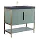Option Mint Green - Brass Hardware