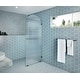 preview thumbnail 11 of 9, Glass Warehouse ARC-FL-34 Maven 86-3/4" High x 34" Wide Shower Screen