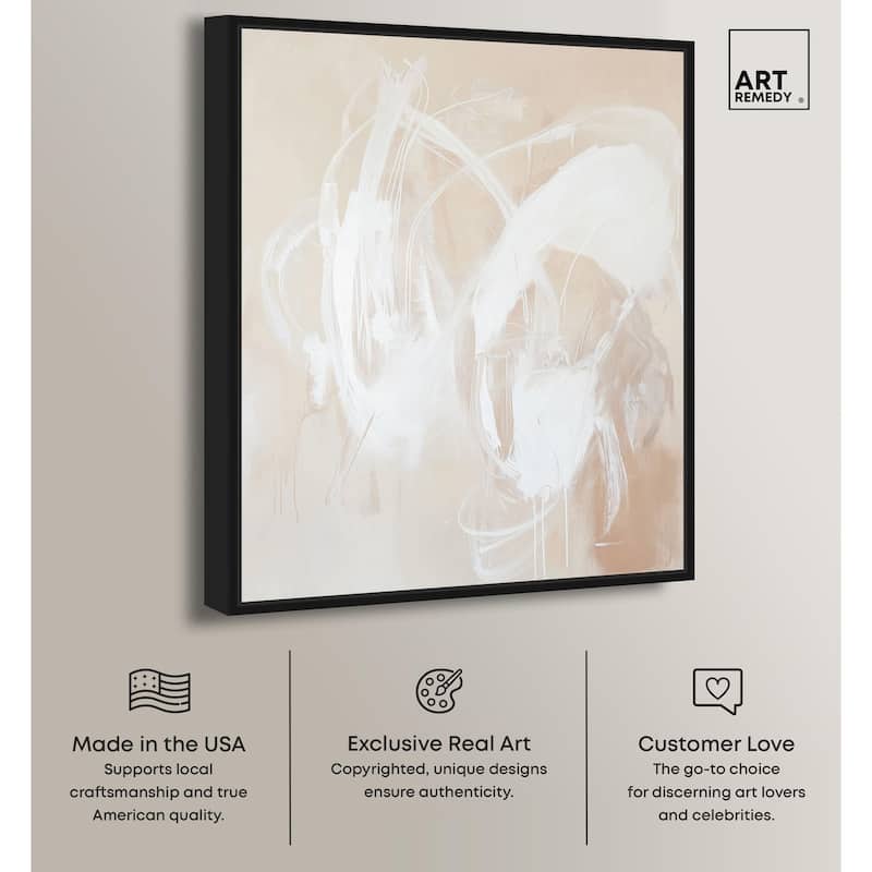 Void Symphony Haze I Canvas by Art Remedy