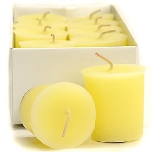 3 Boxes of Honeysuckle Votive Candles Votive Candles Pack: 12 per box 1.75 in. diameter x 2 in. tall