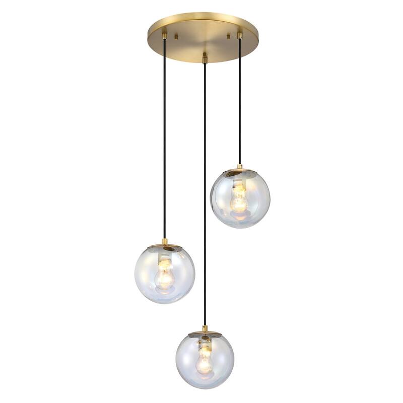 Designers Fountain D354M-3CHA Neva 3 Light 18" Wide Chandelier