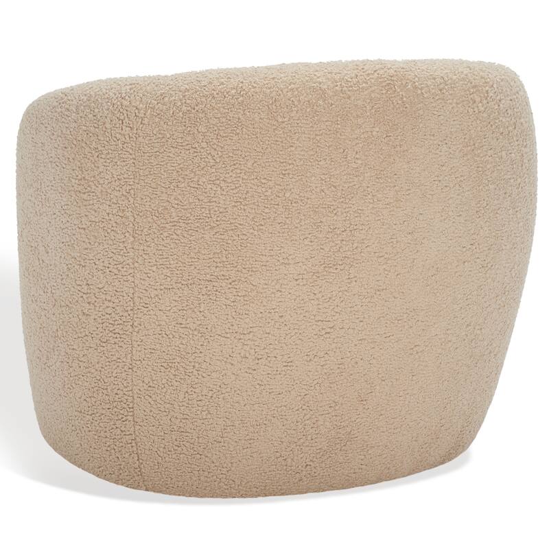 SAFAVIEH Couture Sangita Barrel Back Accent Chair - 35" W x 31" D x 30" H - 35Wx31Dx30H