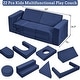 preview thumbnail 11 of 22, 22Pcs Modular Kids Play Couch, Toddler Play Foam Convertible Couch, Floor Sofa for Children for Playroom Bedroom