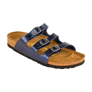 birkenstock florida black patent