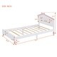 preview thumbnail 12 of 43, House-shaped Wood Platform Bed with Motion Activated Night Lights