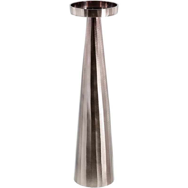Artistic Weavers Louisa Modern Aluminum Candle Holder Set (2 Pieces) - 5.25" x 5.25" x 20.25"