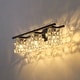 preview thumbnail 31 of 32, Mosaic Crystal Cube Shade Linear Bathroom Vanity Light