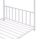 preview thumbnail 29 of 28, Twin Size Metal House Platform Bed with Legs