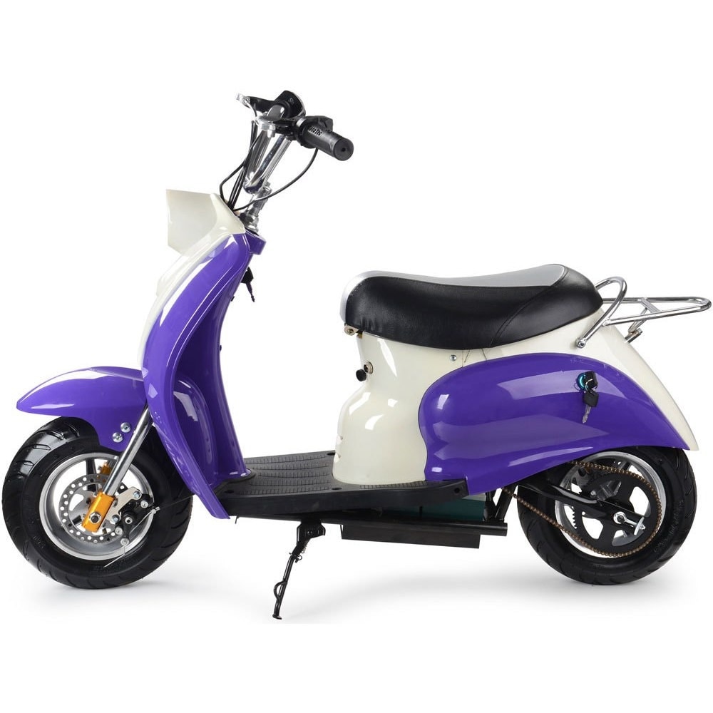 childrens purple scooters