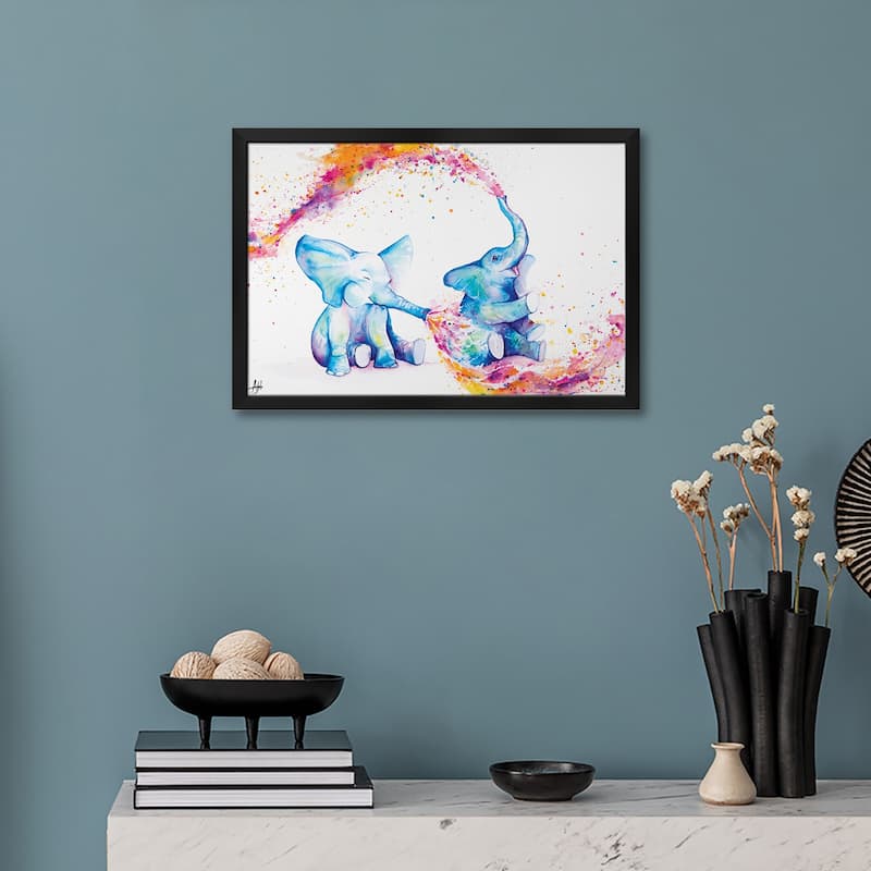 Sorella Premium Framed Poster by Marc Allante