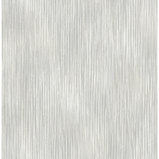 A-Street Prints Largo Grey Striated Wallpaper