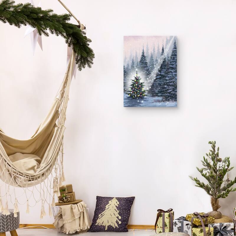 Christmas Tree by The Macneil Studio Canvas Art Print