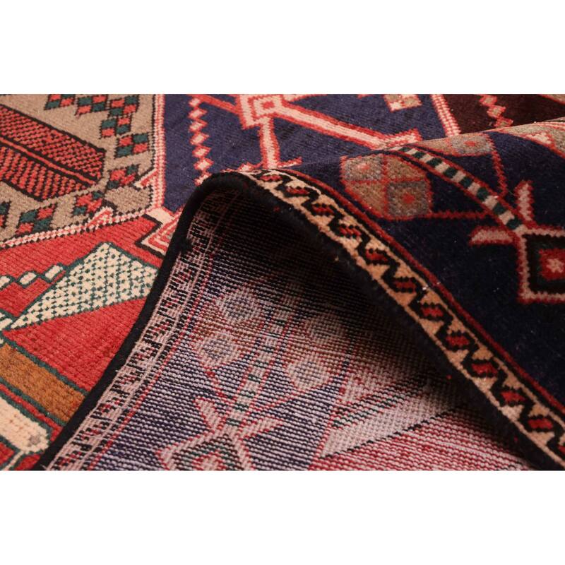 ECARPETGALLERY Hand-knotted Kayseri Vintage Red Wool Rug - 5'0 x 10'0