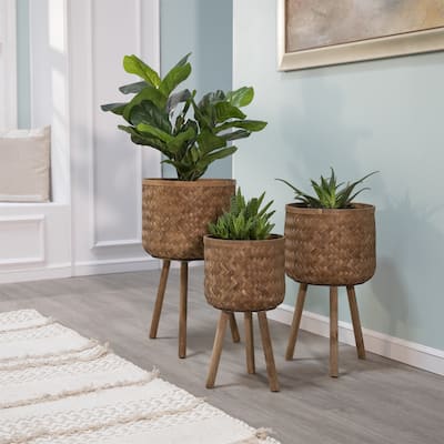 s/3 Bamboo Planters 11/13/15"